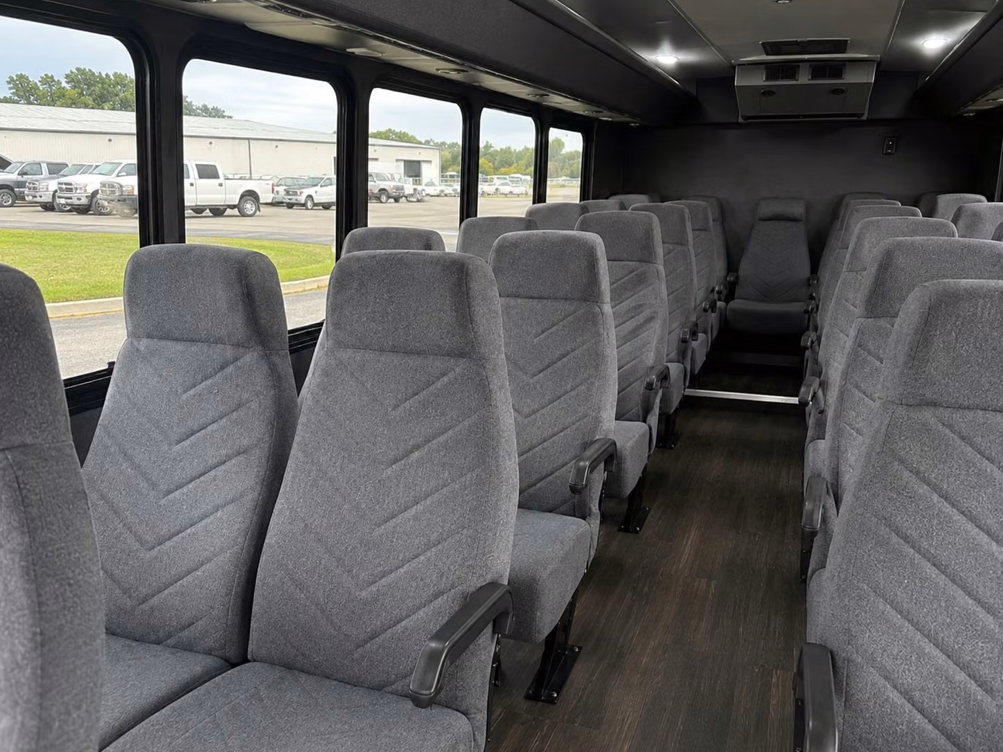 20 passenger minibus inside